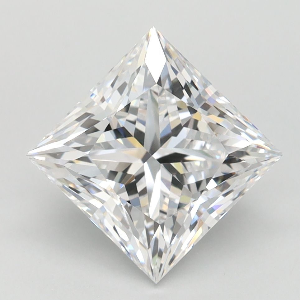 2.18 ct. princess Lab Grown Diamond front image
