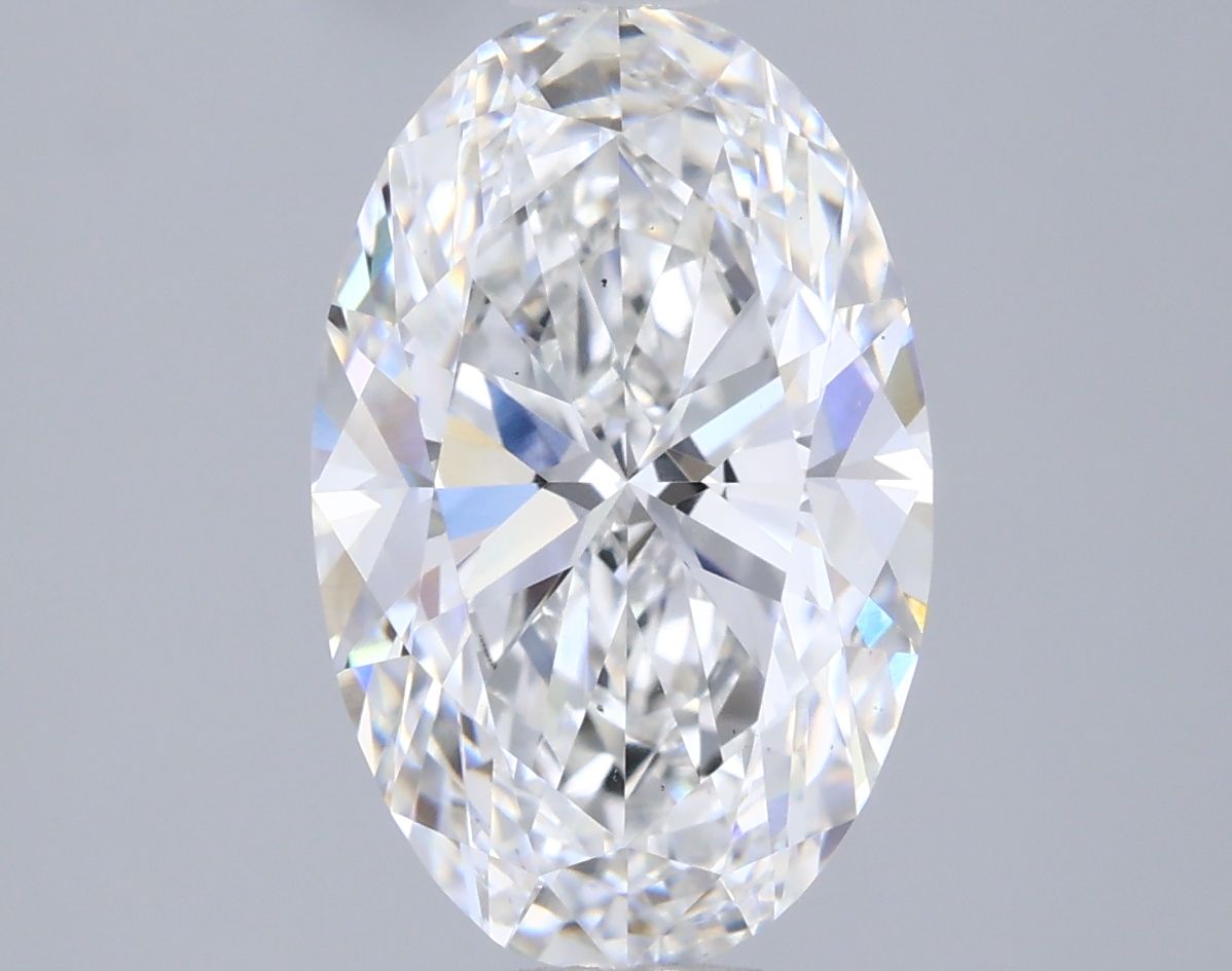 2.02 ct. oval Lab Grown Diamond front image