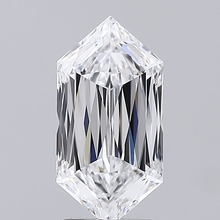 2.57 ct lab-grown Hexagonal Diamond