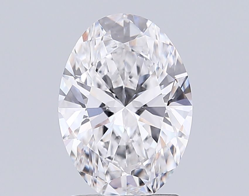 2.57 ct. oval Lab Grown Diamond front image
