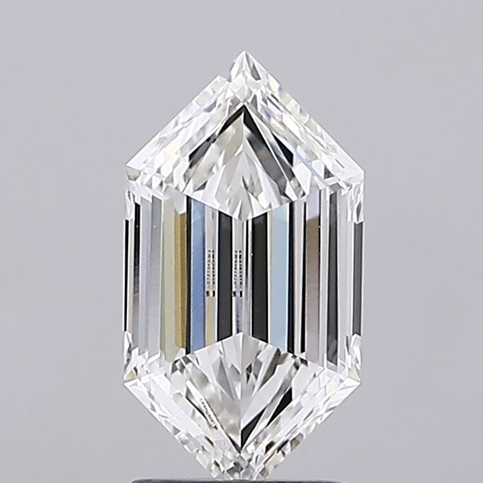 2.04 ct lab-grown Hexagonal Diamond