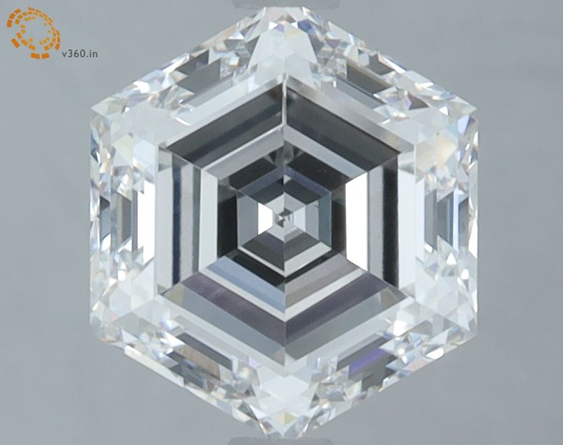 2.1 ct lab-grown Hexagonal Diamond