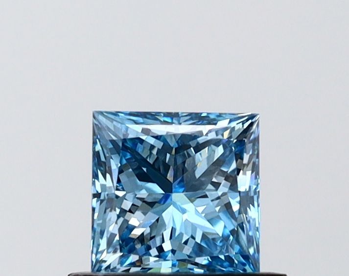 0.81 CT Fancy Vivid Blue PRINCESS