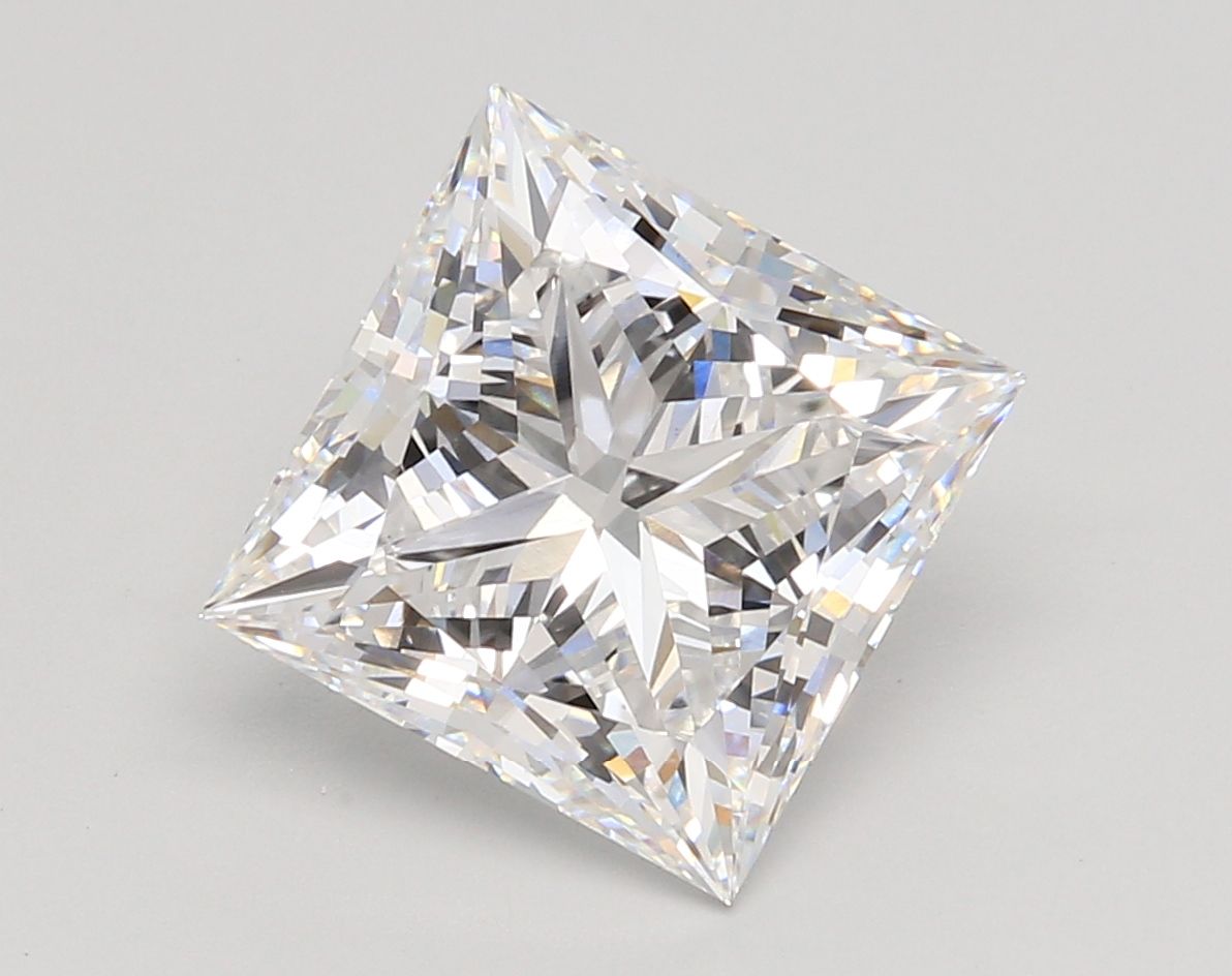 4.58 ct. princess Lab Grown Diamond front image