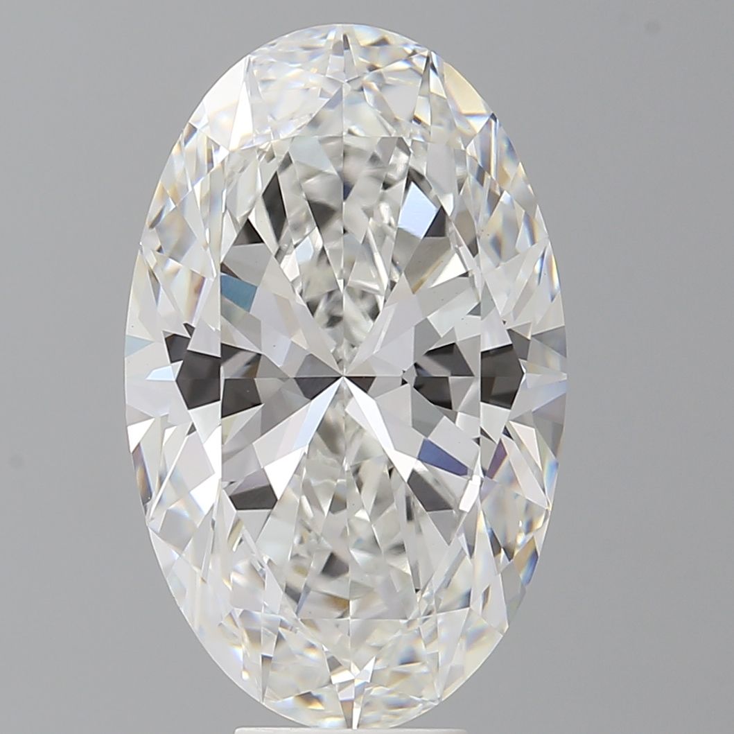 8.60 ct. oval Lab Grown Diamond front image