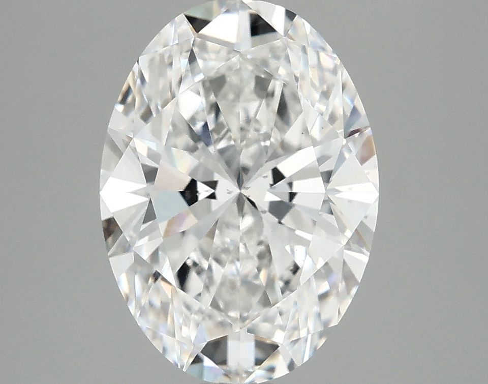 3.02 ct. oval Lab Grown Diamond front image
