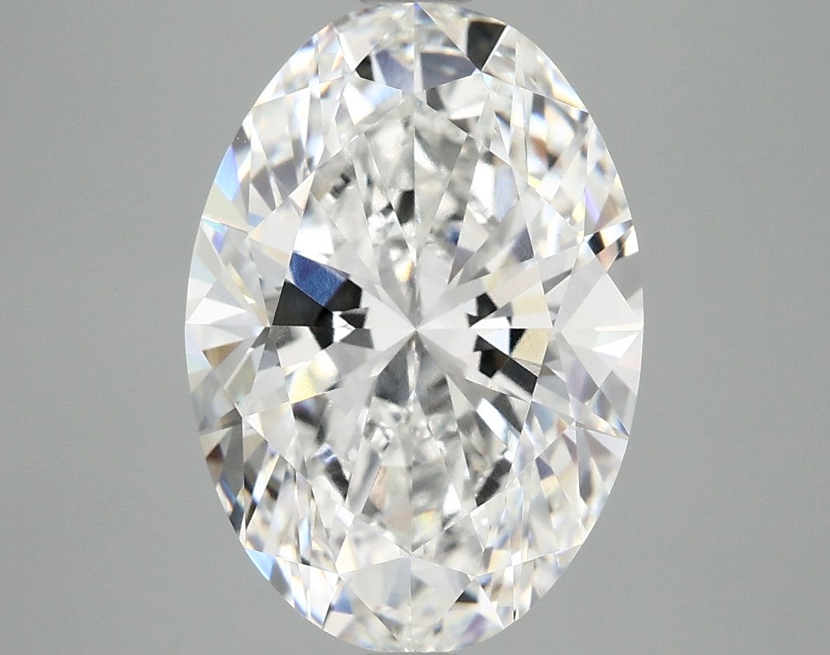 5.09 ct. oval Lab Grown Diamond front image