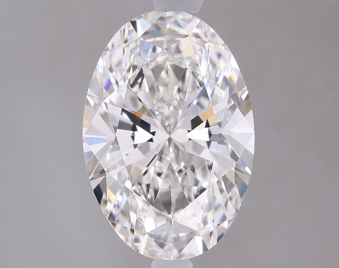2.08 ct. oval Lab Grown Diamond front image