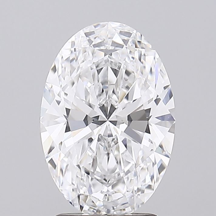 2.35 ct. oval Lab Grown Diamond front image