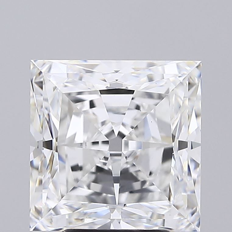4.30 ct. princess Lab Grown Diamond front image