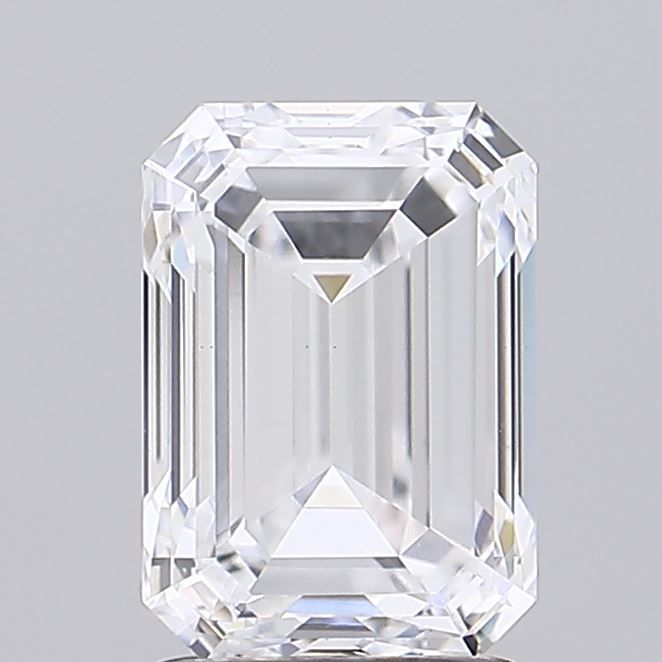 2.57 ct. emerald Lab Grown Diamond front image