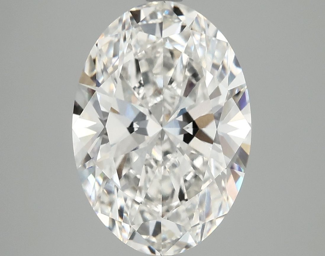 4.10 ct. oval Lab Grown Diamond front image