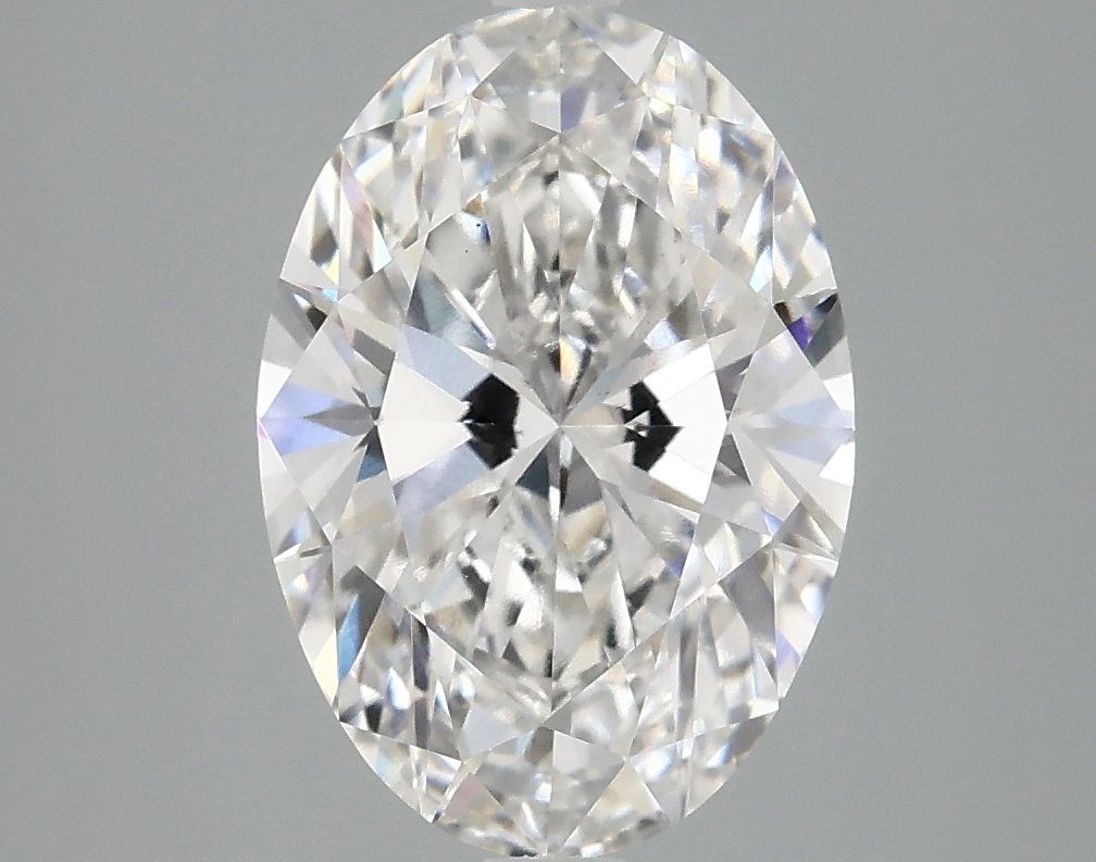 3.01 ct. oval Lab Grown Diamond front image