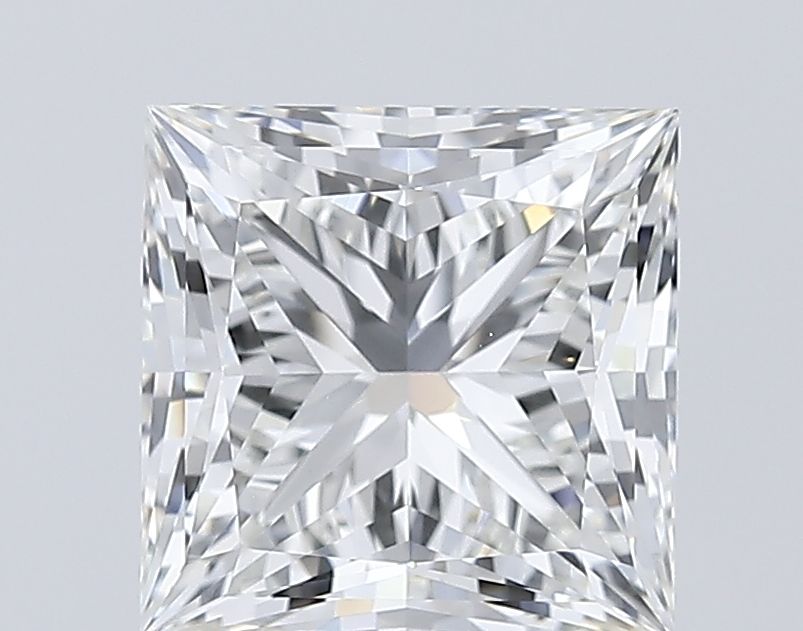 3.81 ct. princess Lab Grown Diamond front image