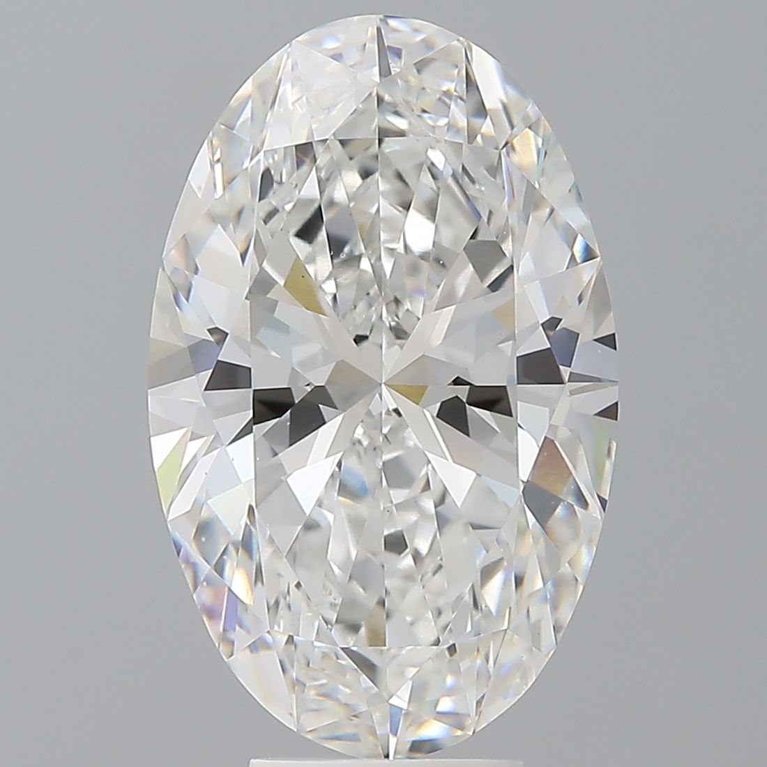 6.52 ct. oval Lab Grown Diamond front image