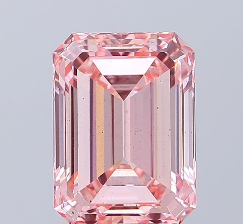 4.02 ct. emerald Lab Grown Diamond front image