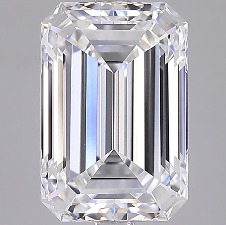 5.07 ct. emerald Lab Grown Diamond front image