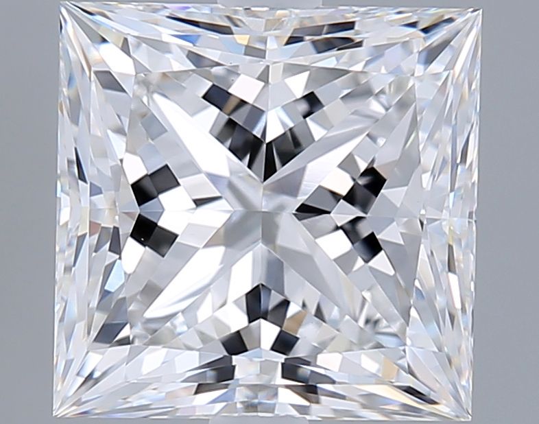 3.10 ct. princess Lab Grown Diamond front image