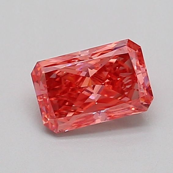 0.66 CT Fancy Vivid Pink RADIANT
