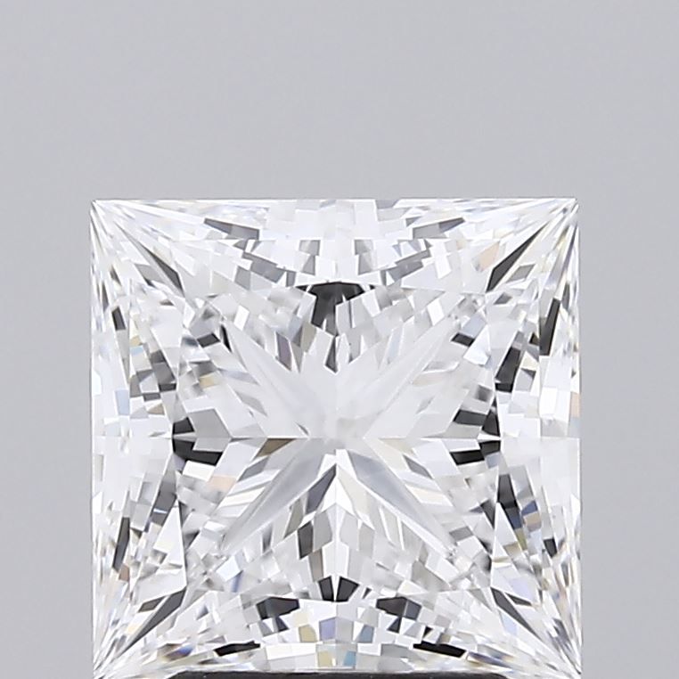 3.02 ct. princess Lab Grown Diamond front image