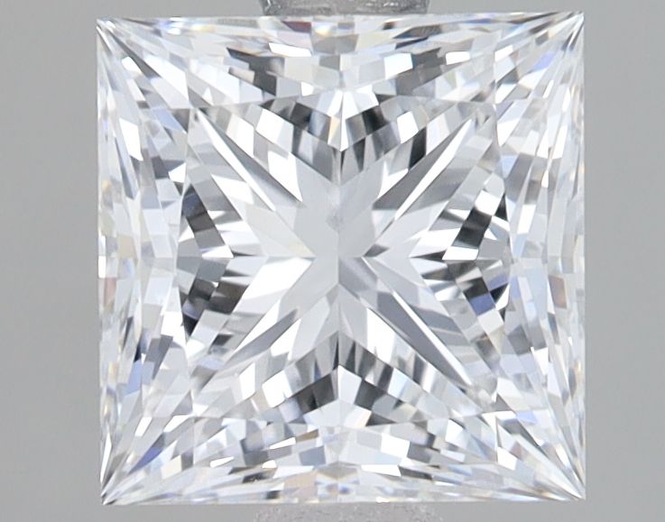 1.58 ct lab-grown Princess Diamond