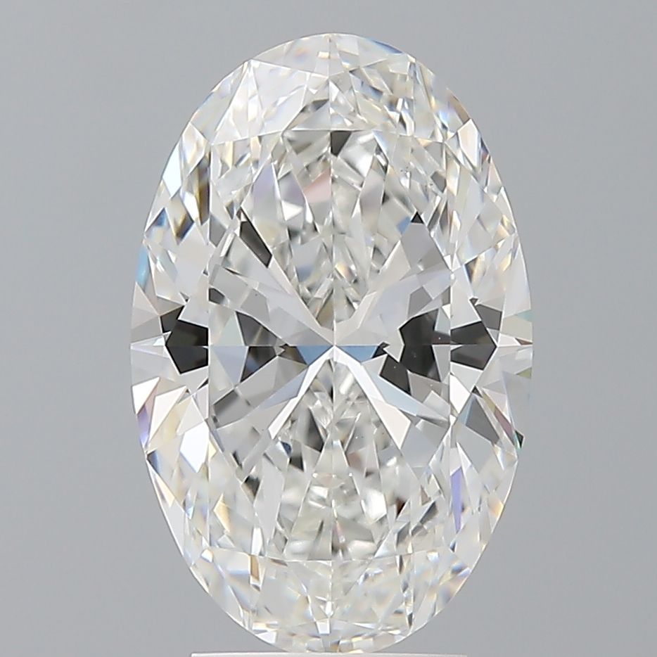 4.09 ct. oval Lab Grown Diamond front image