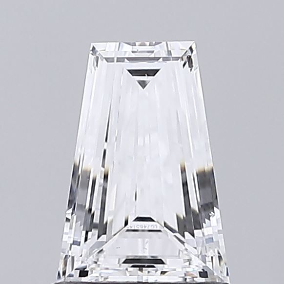 1 ct lab-grown Tapered baguette Diamond