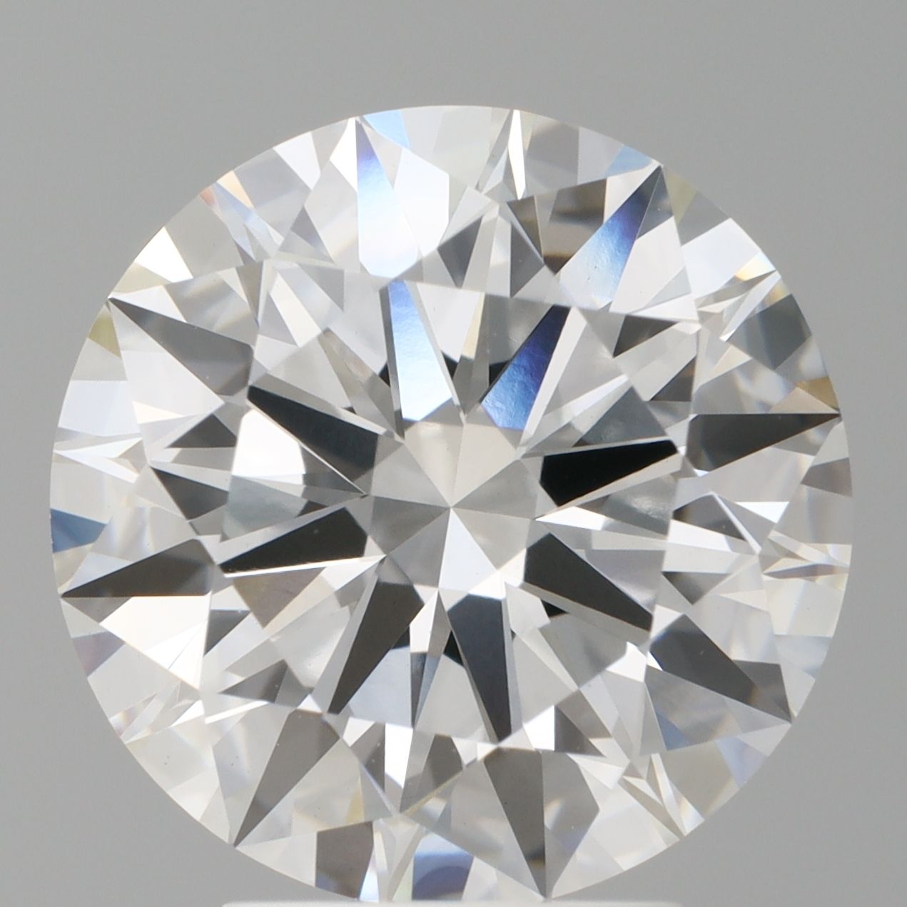 4.05 ct. round Lab Grown Diamond front image