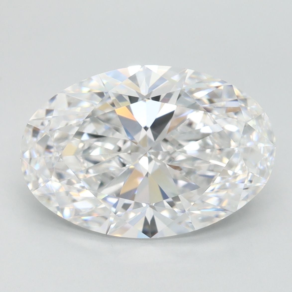 3.09 ct. oval Lab Grown Diamond front image