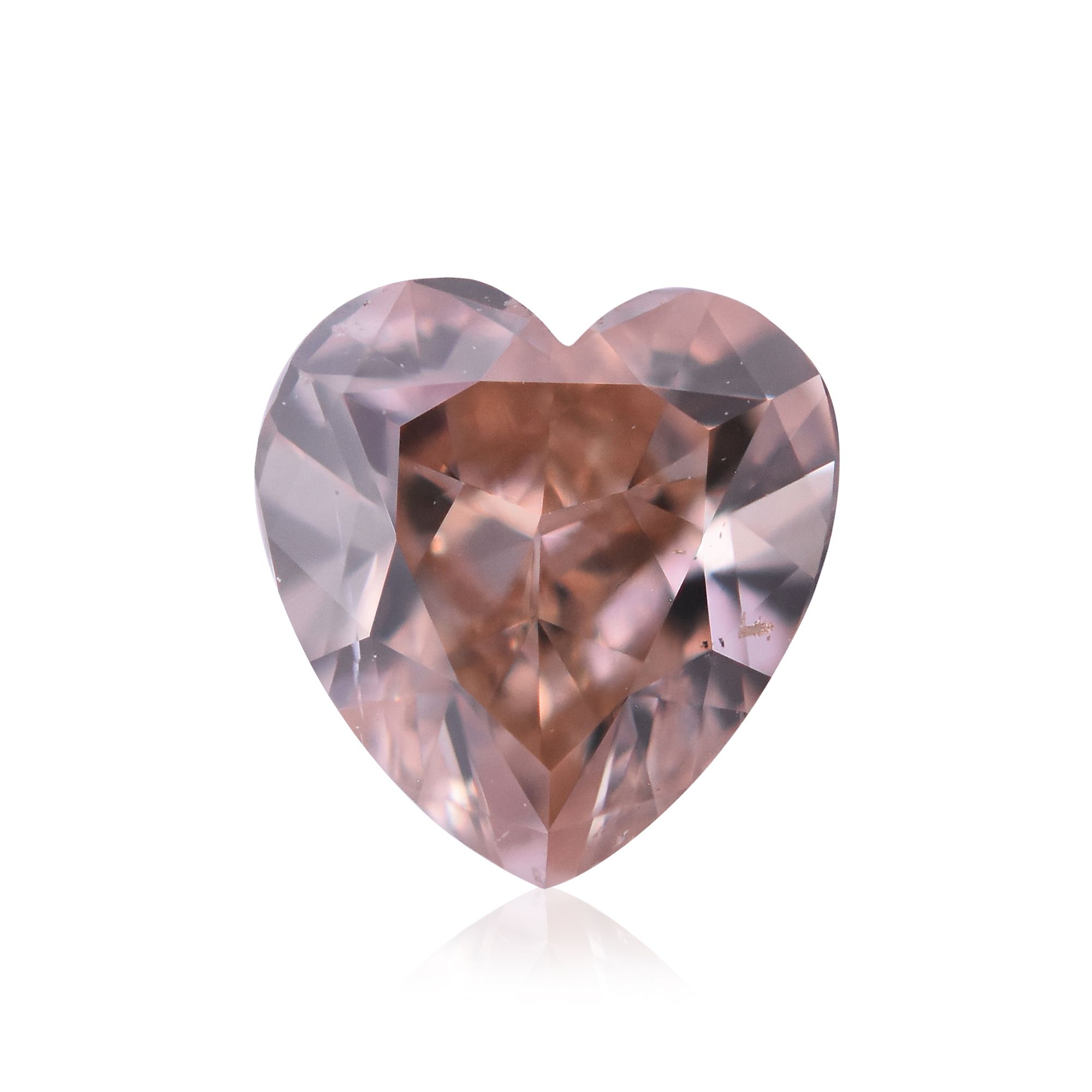 Diament 0.41 ct Fancy Orangey Pink/SI2