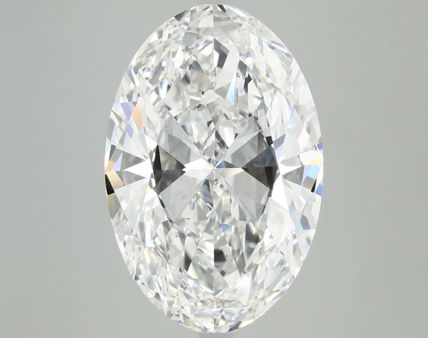 8.35 ct. oval Lab Grown Diamond front image
