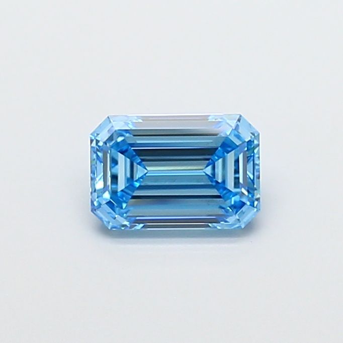 1.51 CT Fancy Vivid Blue EMERALD