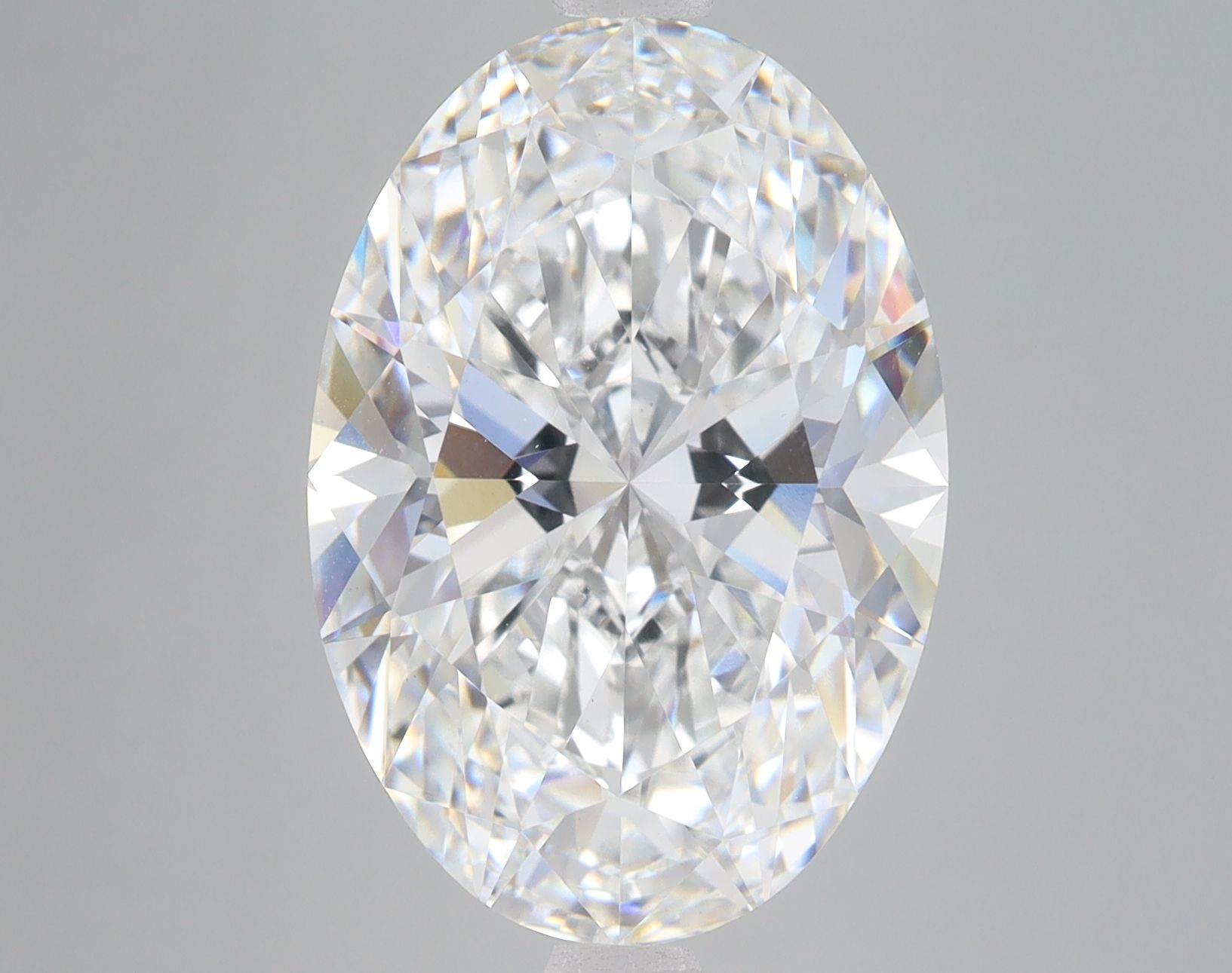 9.10 ct. oval Lab Grown Diamond front image
