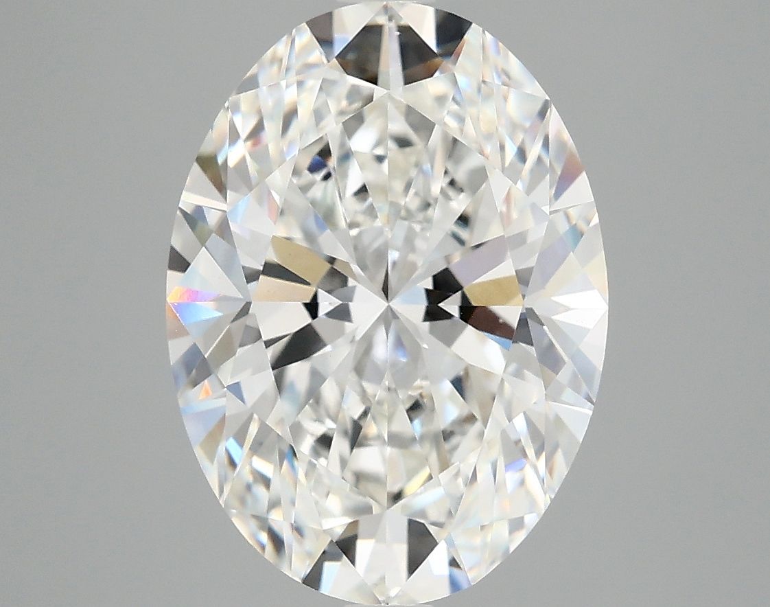 5.08 ct. oval Lab Grown Diamond front image