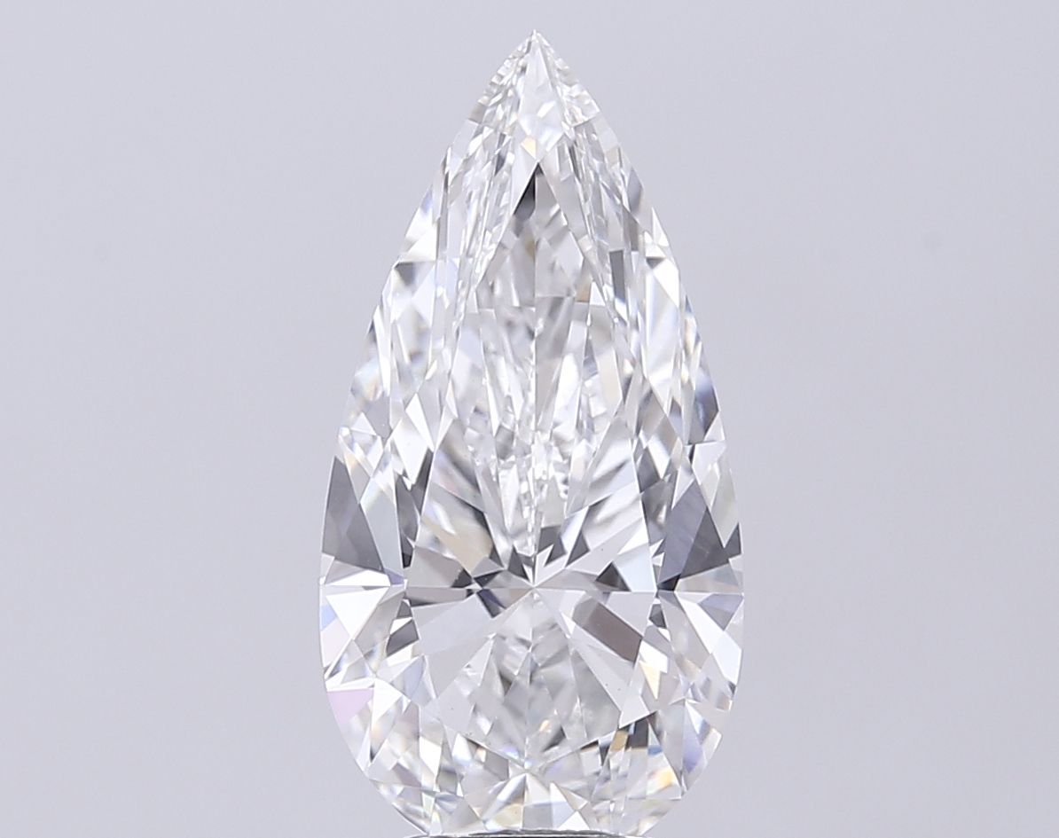 5.06 ct. pear Lab Grown Diamond front image