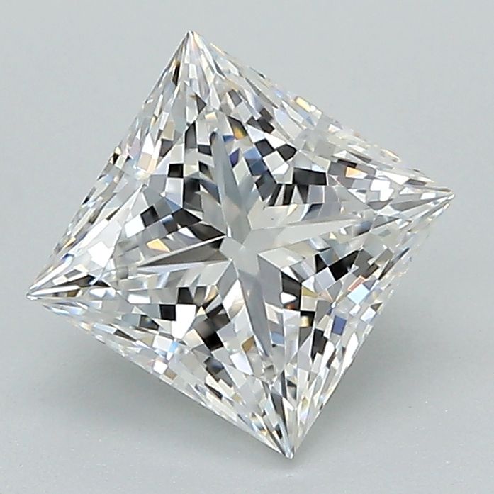 1.54 ct. princess Lab Grown Diamond front image