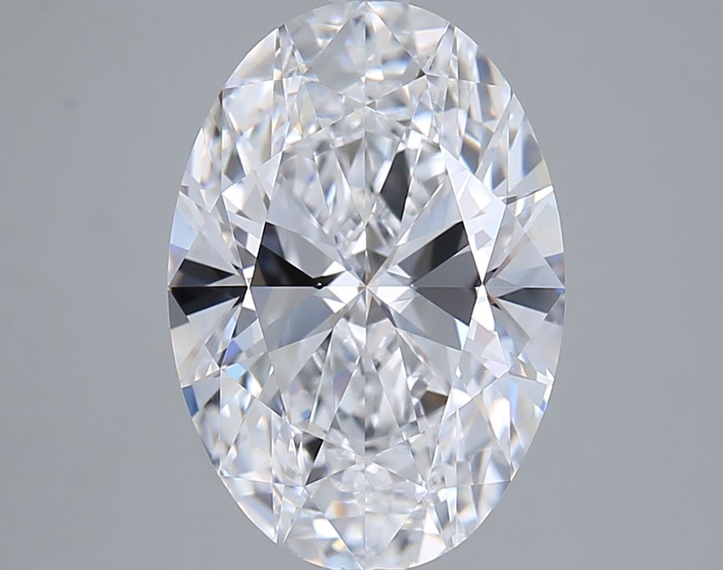 5.02 ct. oval Lab Grown Diamond front image