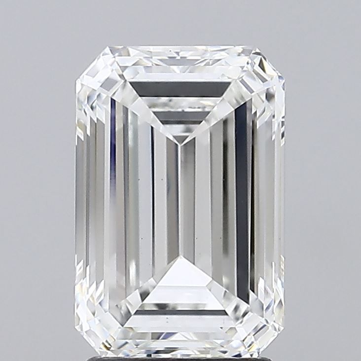3.03 ct. emerald Lab Grown Diamond front image