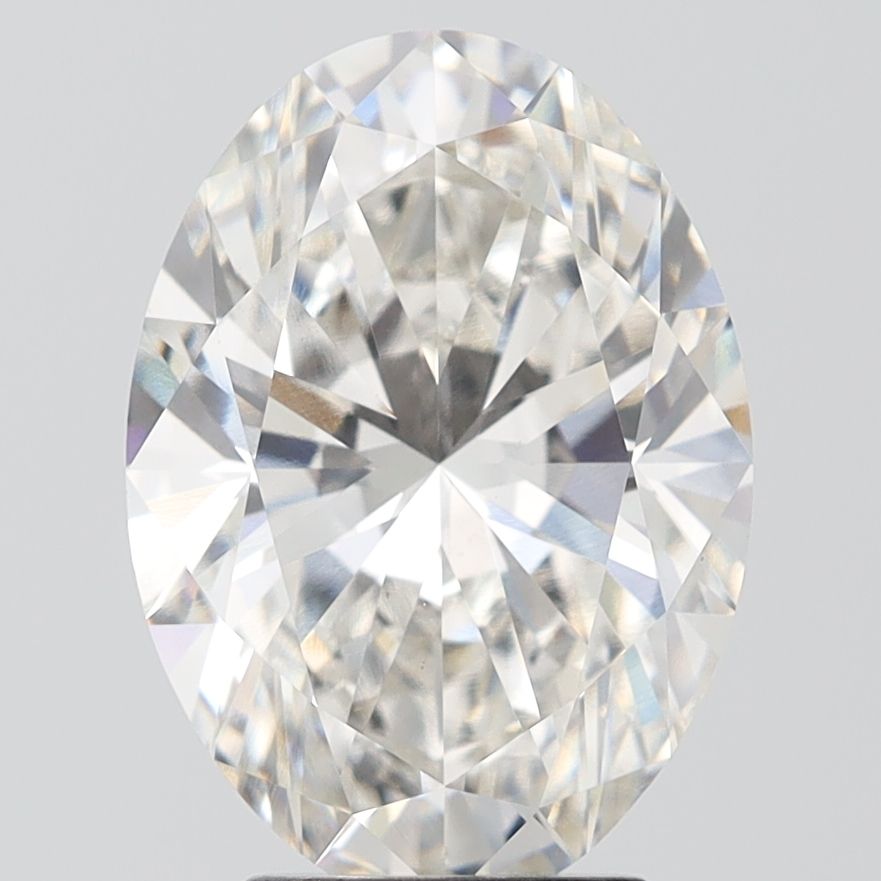 4.21 ct. oval Lab Grown Diamond front image