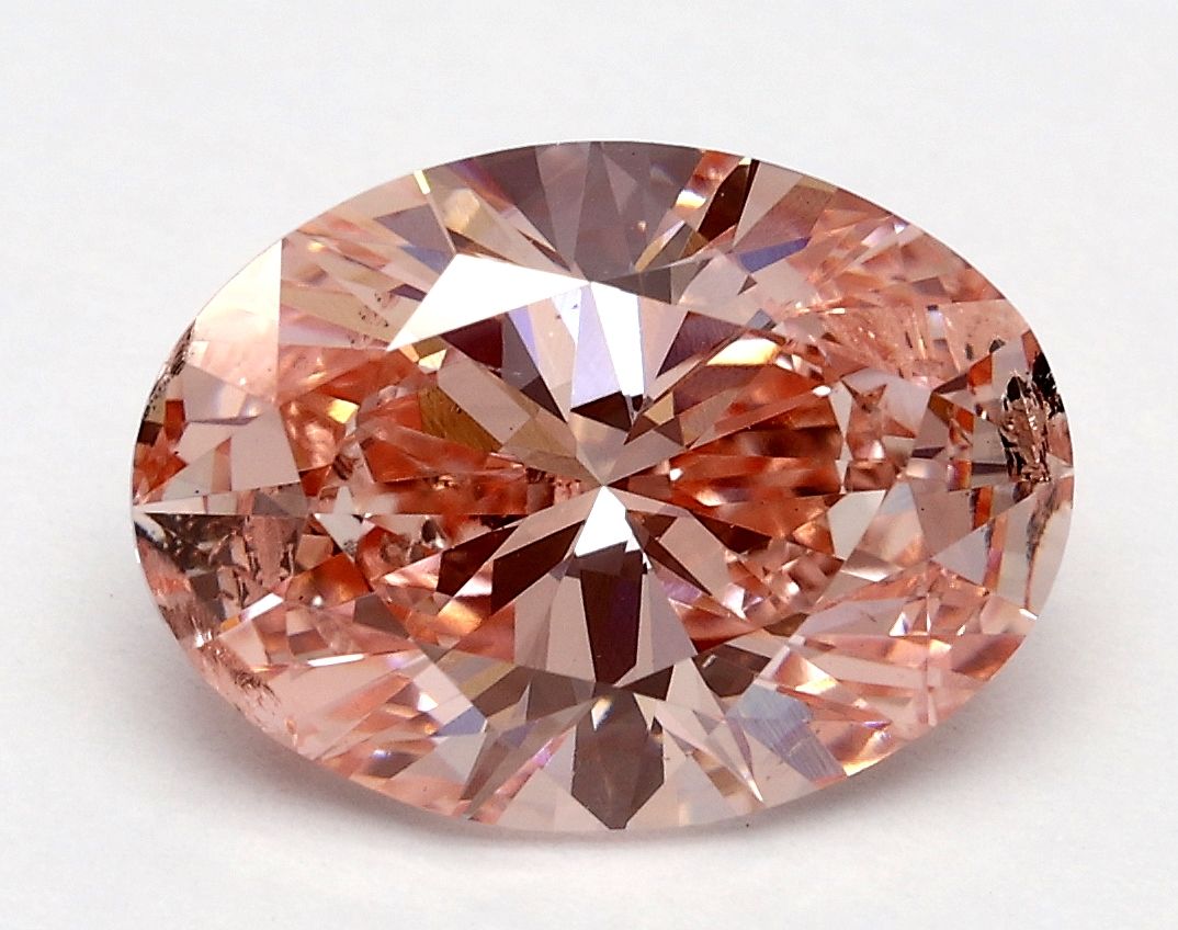 2.50 ct. oval Lab Grown Diamond front image