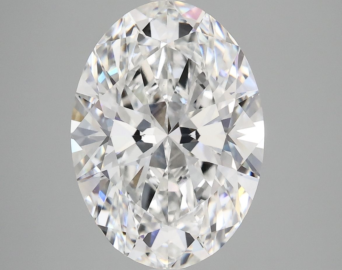 5.09 ct. oval Lab Grown Diamond front image