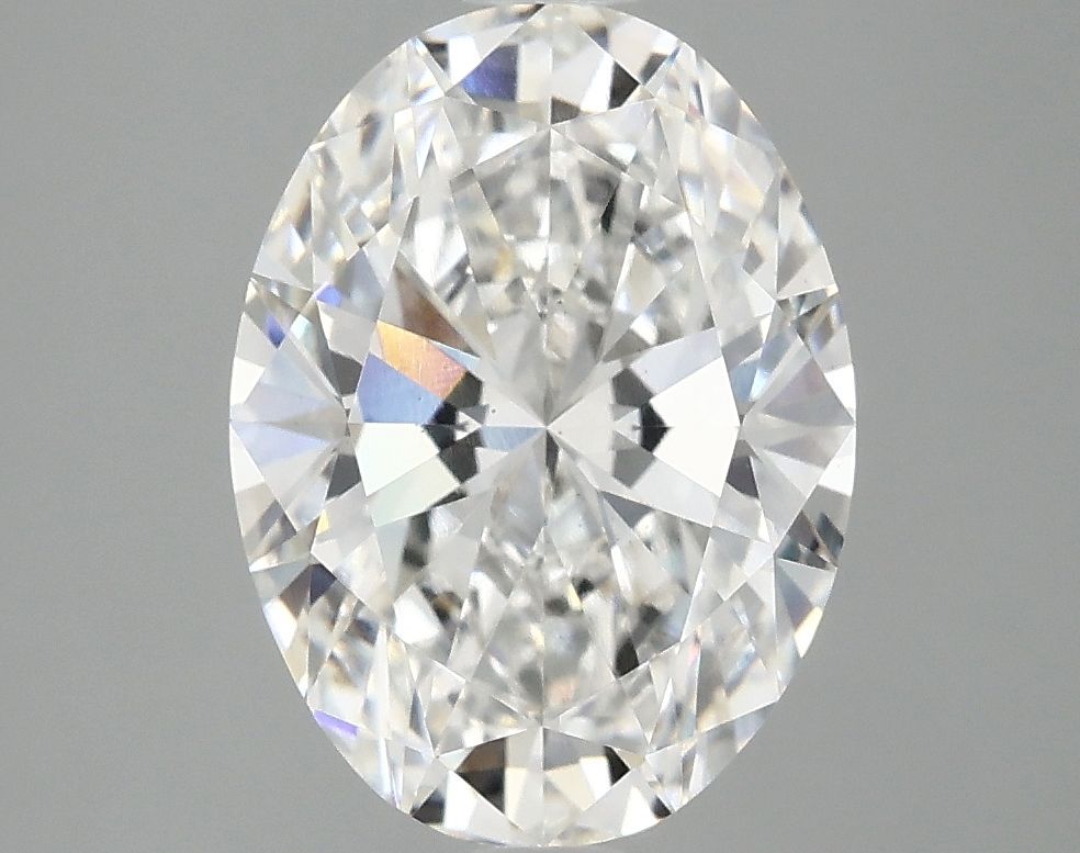 3.02 ct. oval Lab Grown Diamond front image