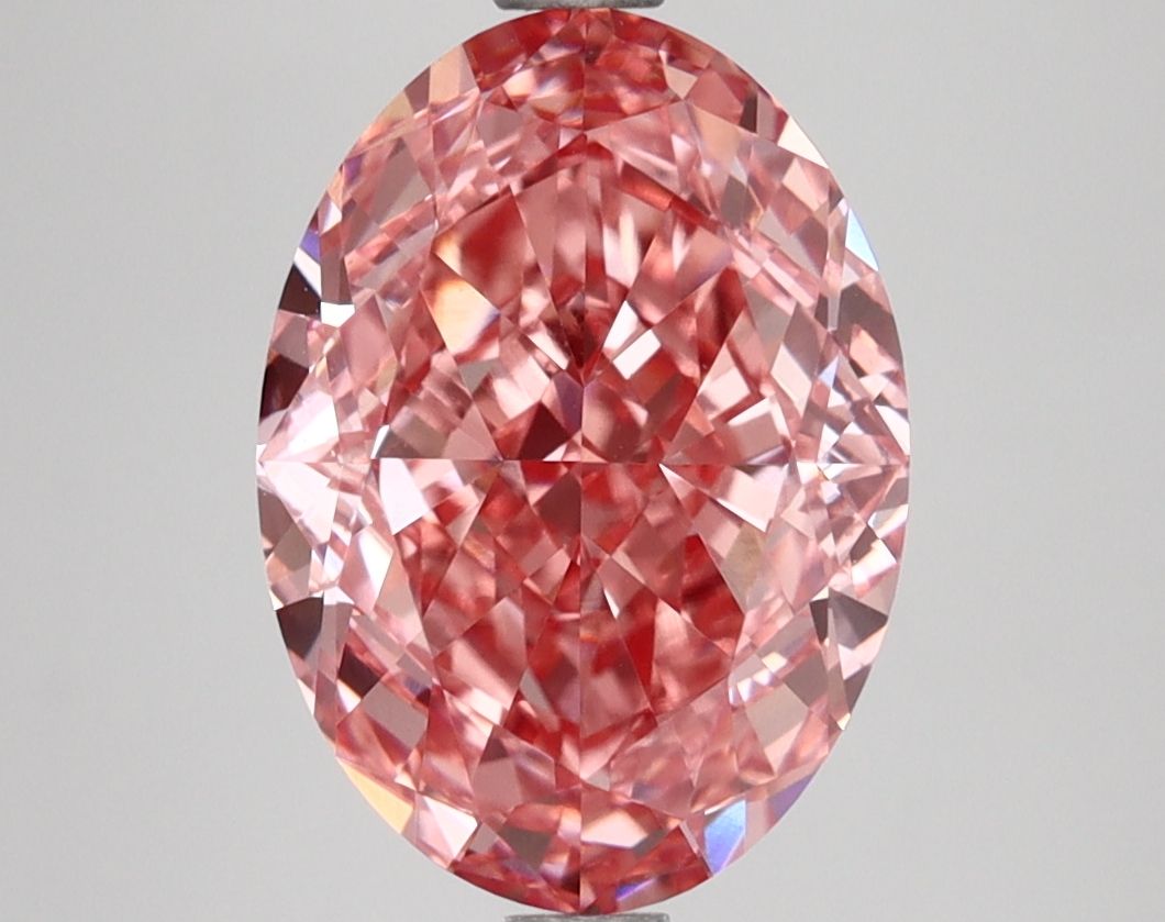 4.00 ct. oval Lab Grown Diamond front image