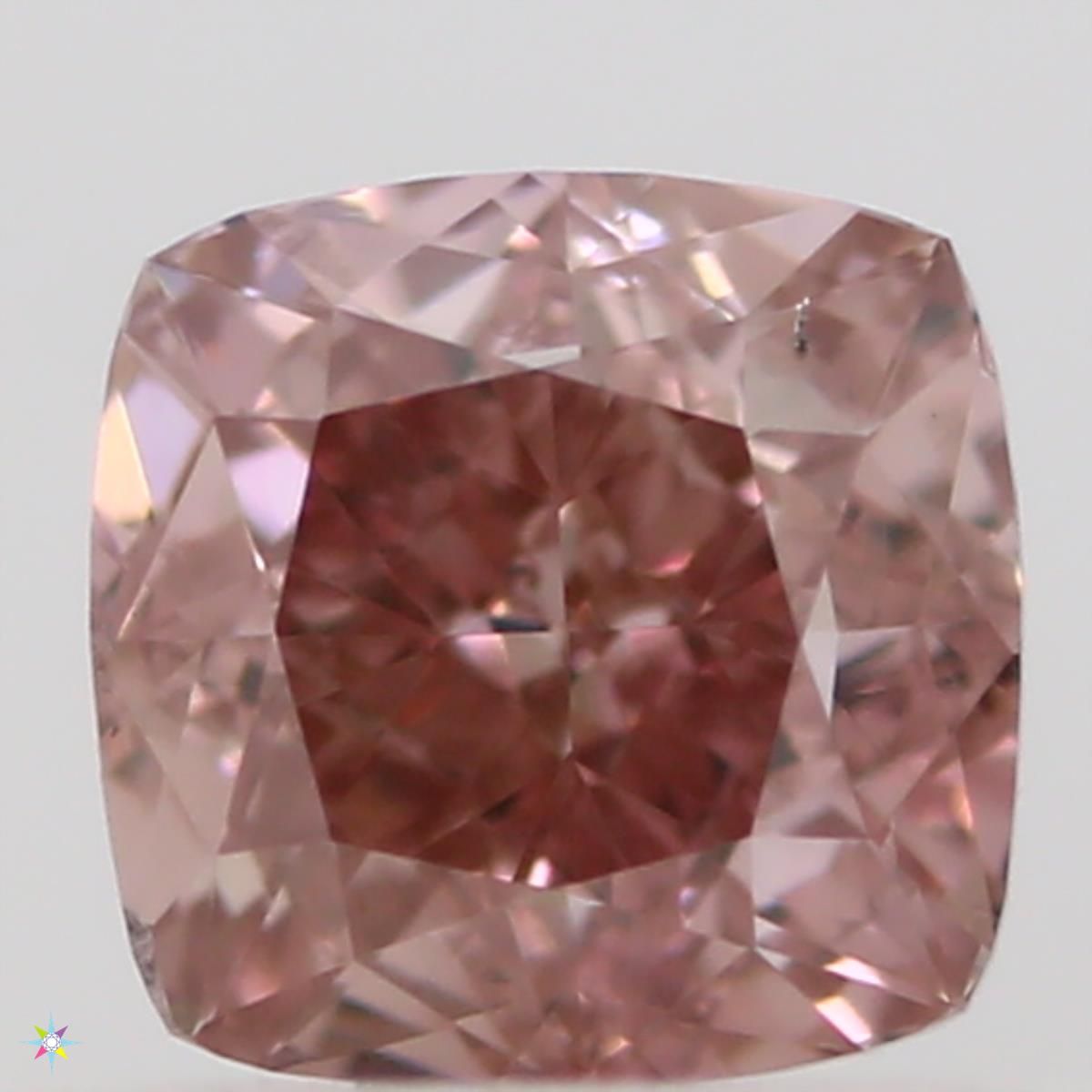 Diament 0.26 ct Fancy Orangey Pink/VS2