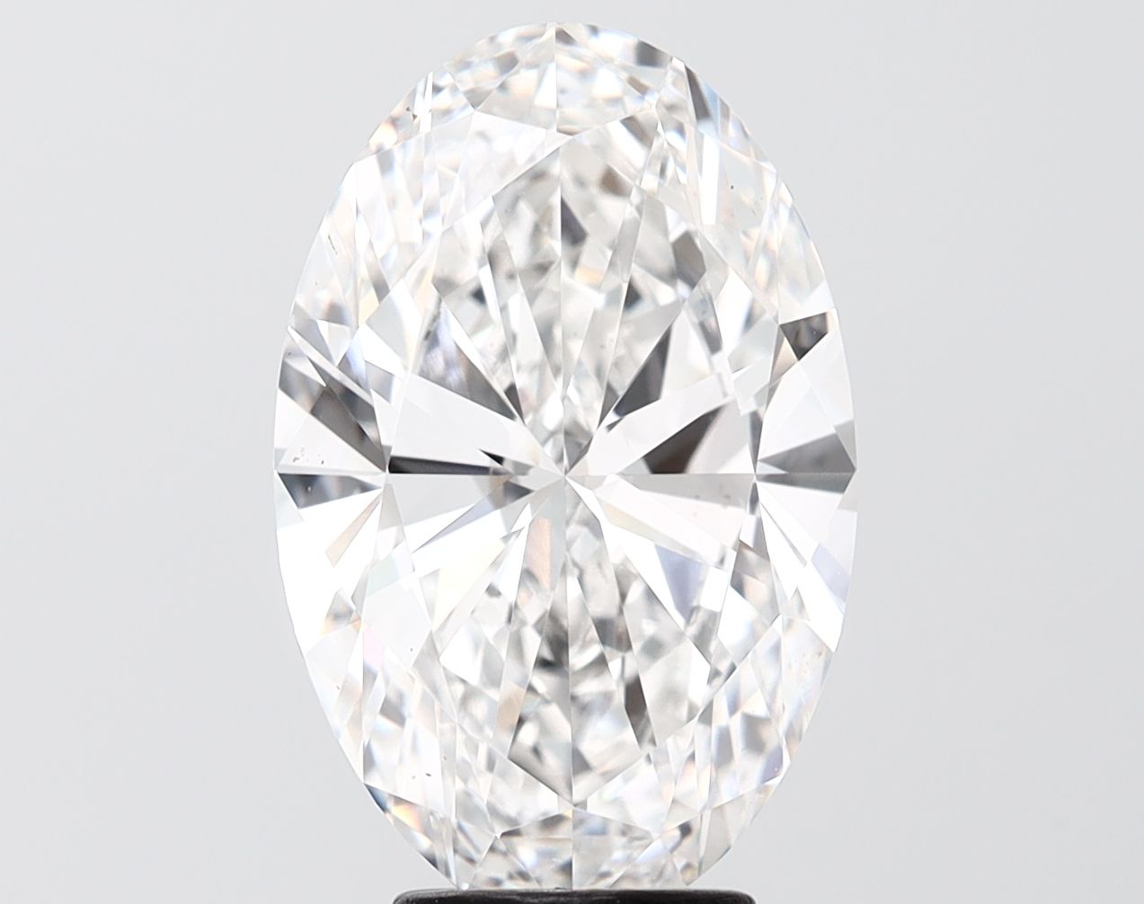 5.03 ct. oval Lab Grown Diamond front image