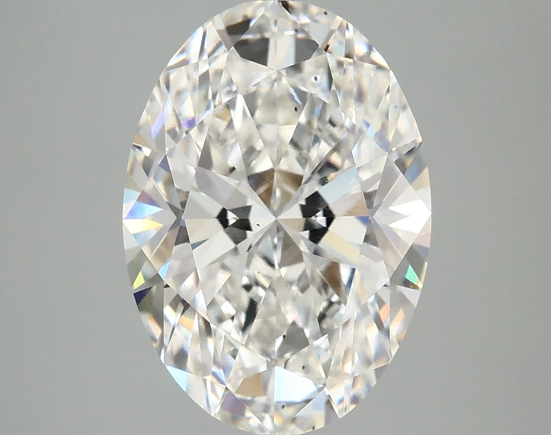 4.10 ct. oval Lab Grown Diamond front image