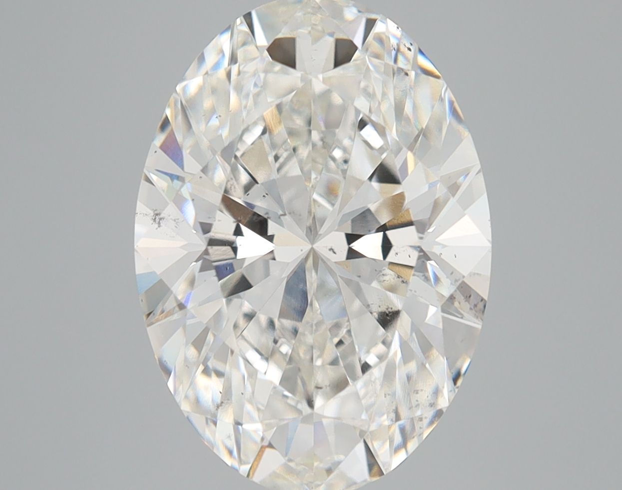 5.13 ct. oval Lab Grown Diamond front image