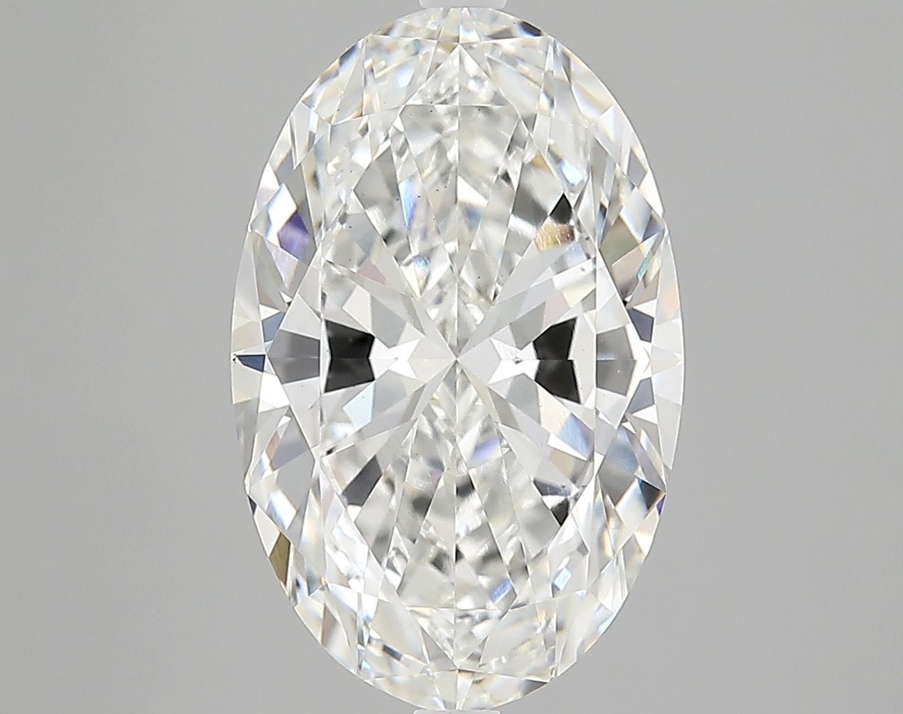 5.12 ct. oval Lab Grown Diamond front image