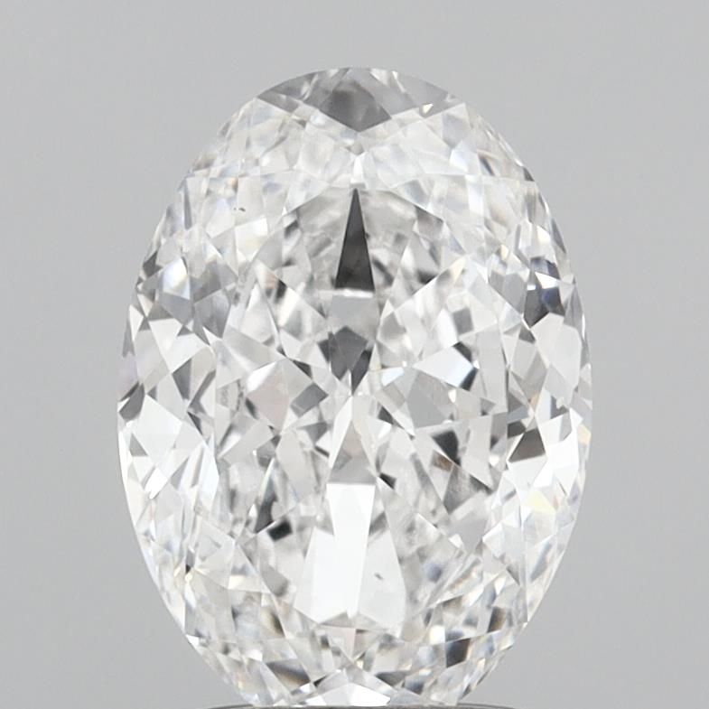 1.98 ct. oval Lab Grown Diamond front image