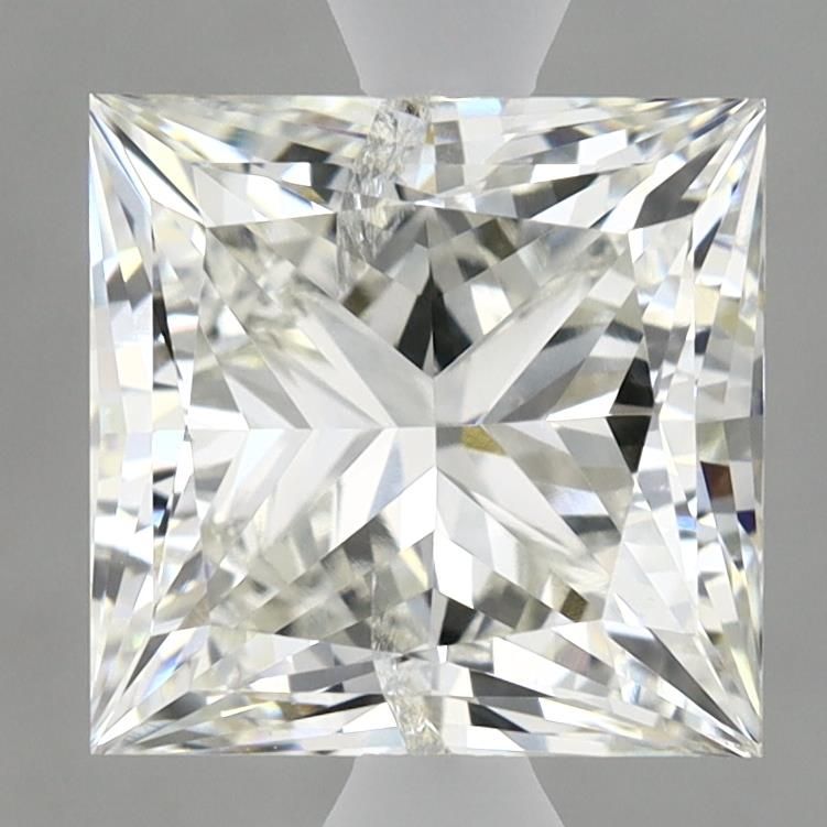 3.08 ct lab-grown Princess Diamond